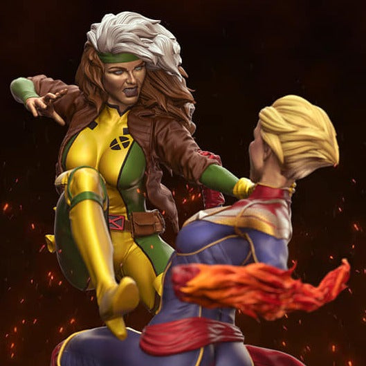 Rogue VS Captain Marvel - STL 3D Print Files