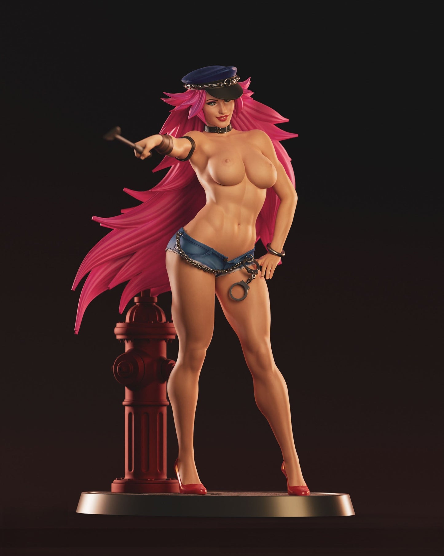 1433 Poison NSFW - Street Fighter - STL 3D Print Files