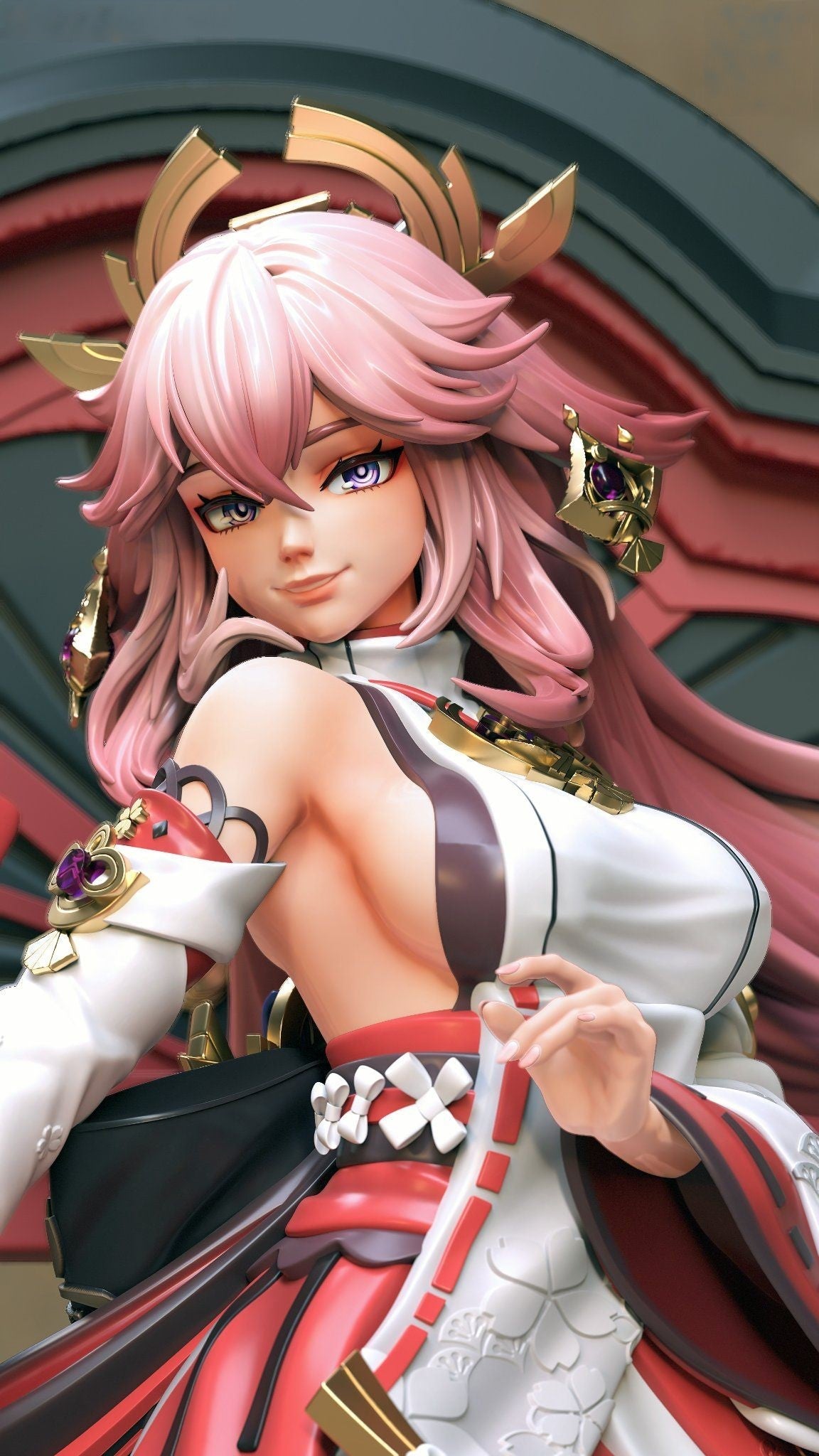 Yae Miko - Genshin Impact - STL 3D Print Files