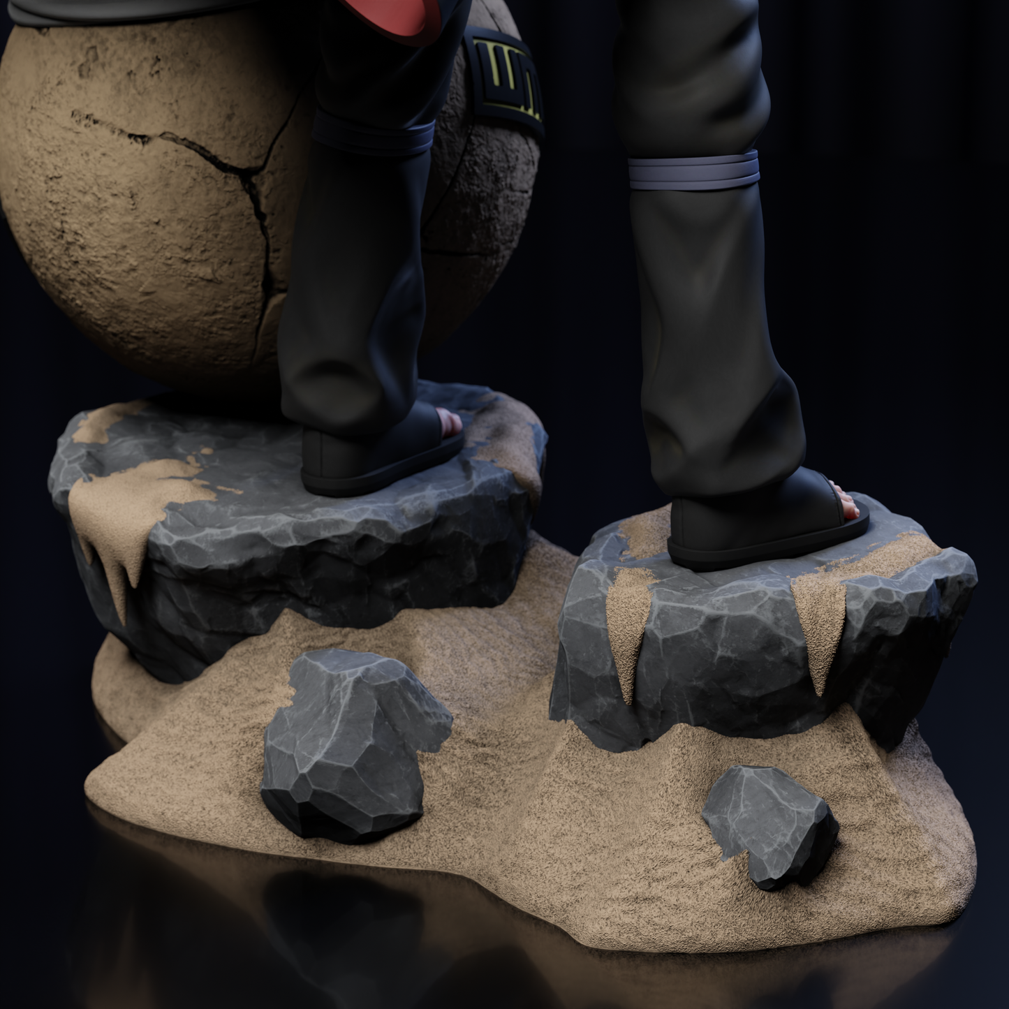 1300 GAARA - NARUTO - STL 3D Print Files