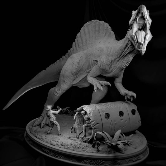 Spinosaurus - Jurassic Park - STL 3D Print Files