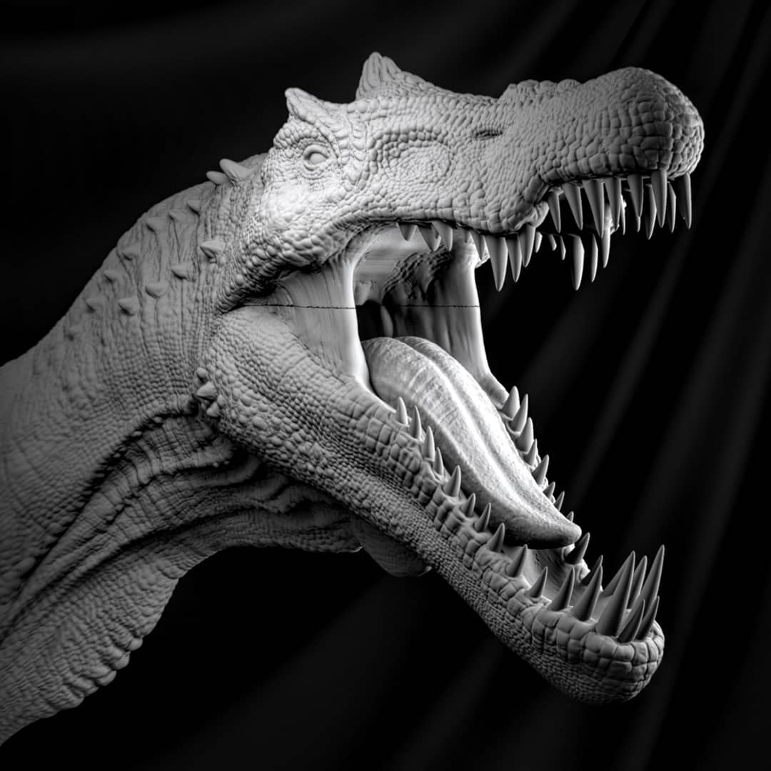 Spinosaurus - Jurassic Park - STL 3D Print Files