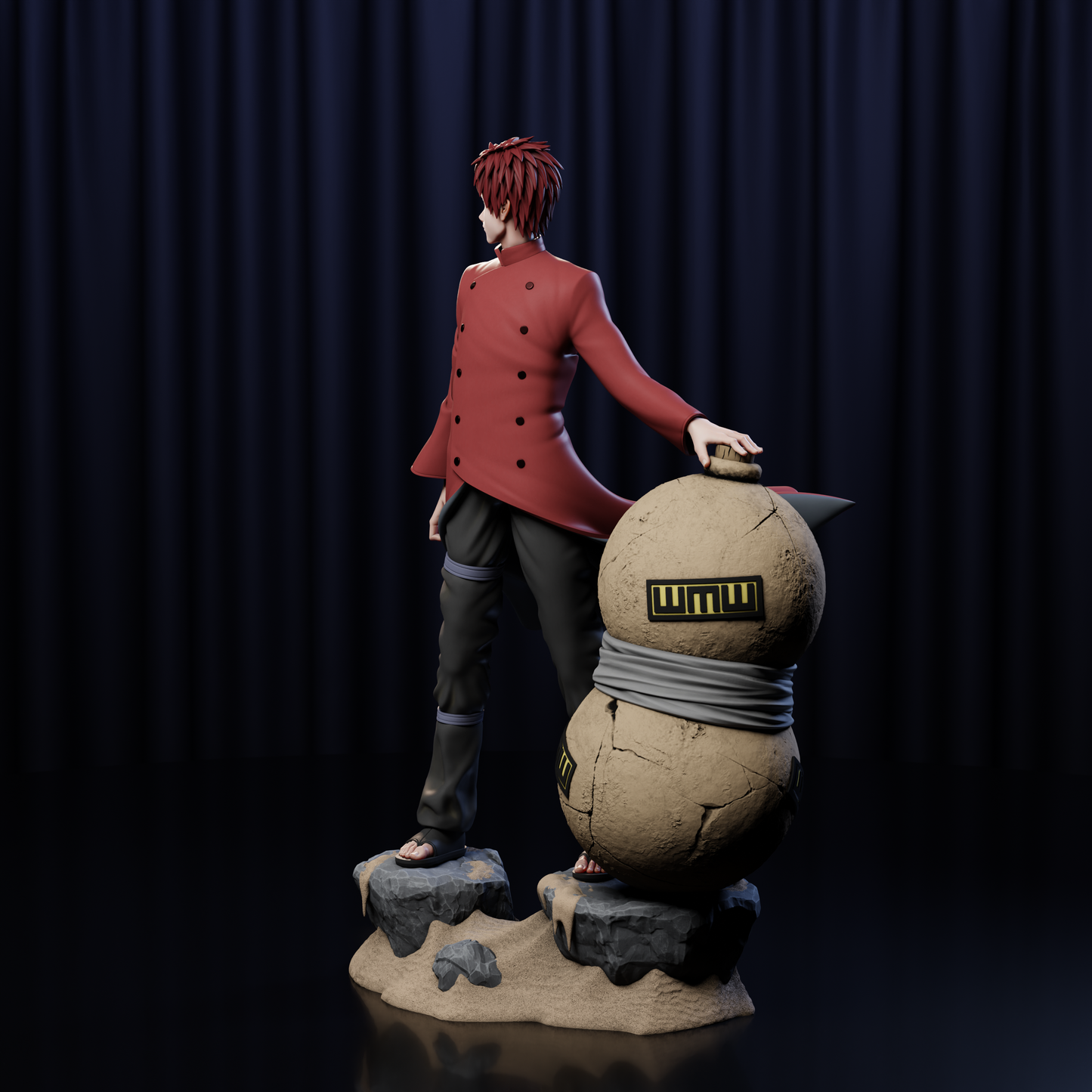 1300 GAARA - NARUTO - STL 3D Print Files