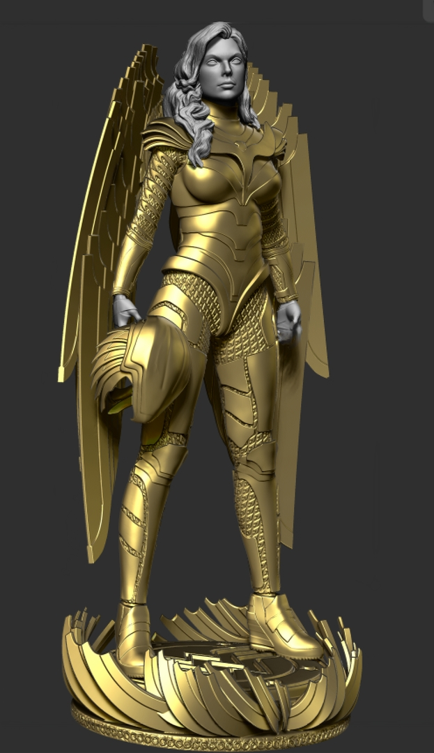 Wonder Woman 1984 - Diana Prince - STL 3D Print Files