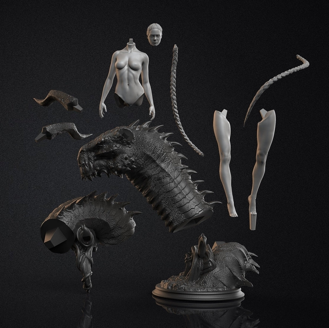 Angelina Jolie NSFW - Beowulf - STL 3D Print Files