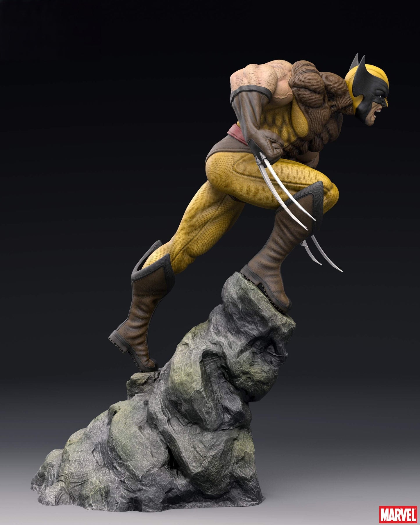 1424 Wolverine - X-MEN - STL 3D Print Files