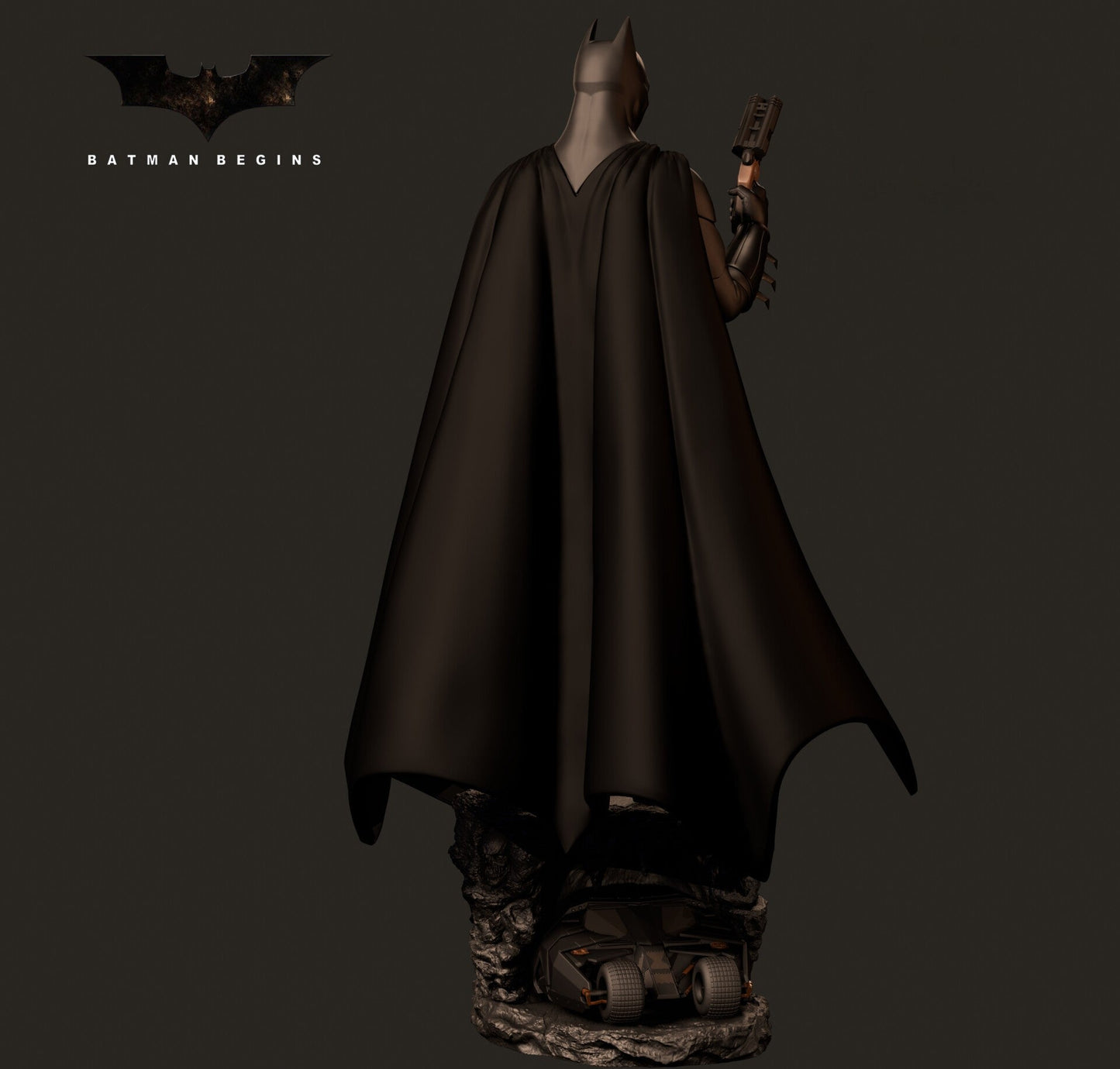 1626 BATMAN BEGINS 2005 - DC Comics - STL 3D Print Files