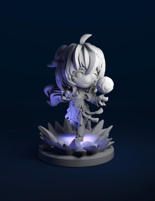 Chibi Ganyu - Genshin Impact - STL 3D Print Files