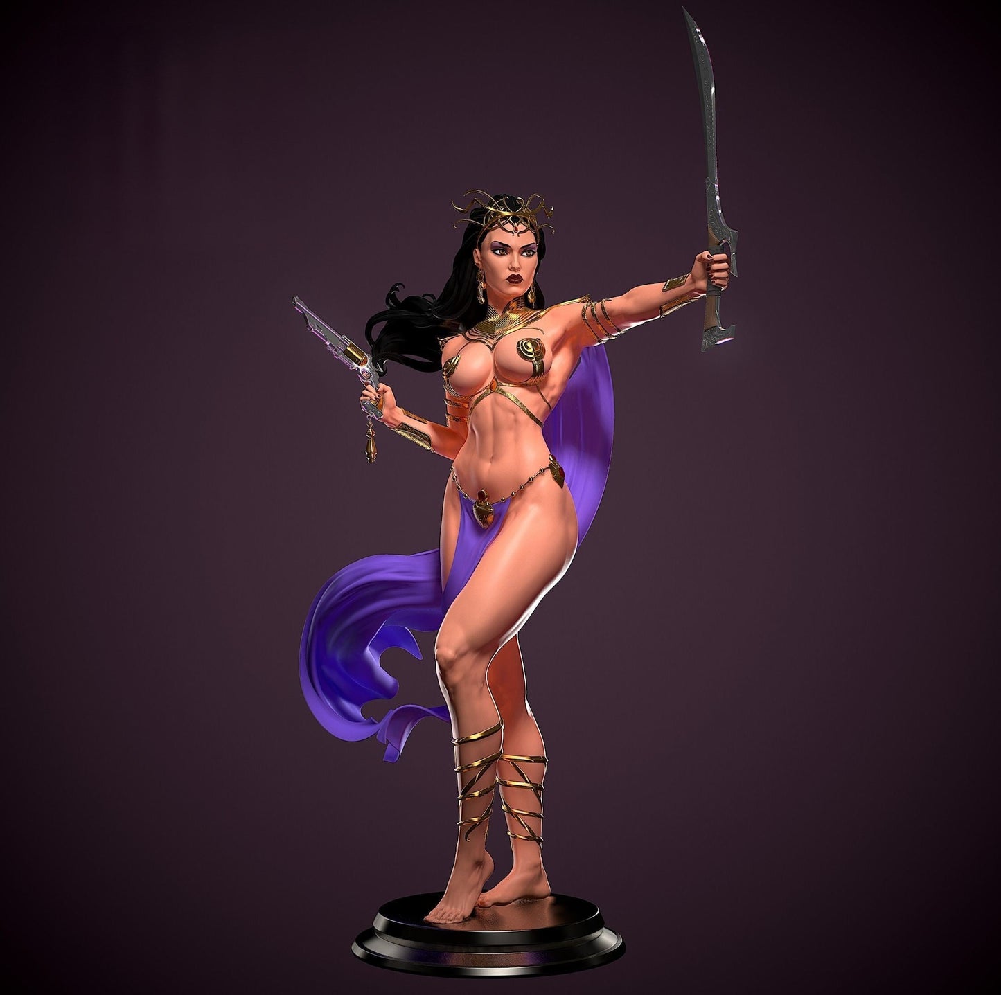 1332 Dejah Thoris NSFW - STL 3D Print Files