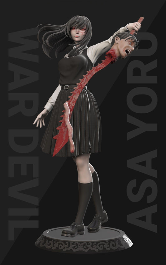 Yoru Asa - Chainsaw Man - STL 3D Print Files