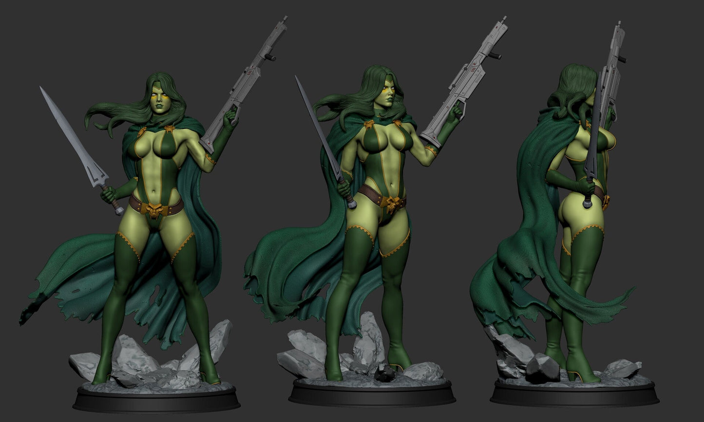 1383 Gamora - Guardians of the Galaxy - STL 3D Print Files