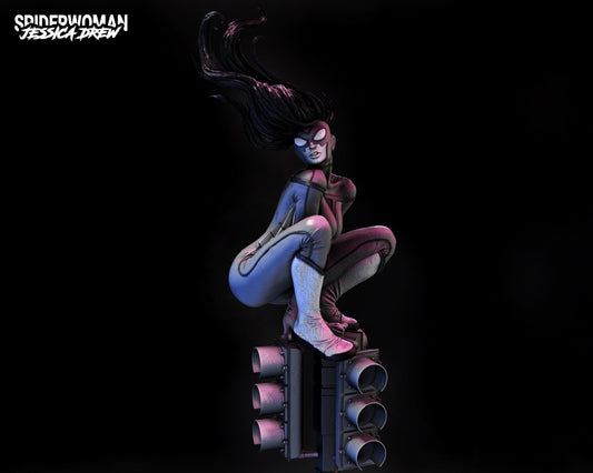 1317 Spider-Woman - Marvel Comics - STL 3D Print Files