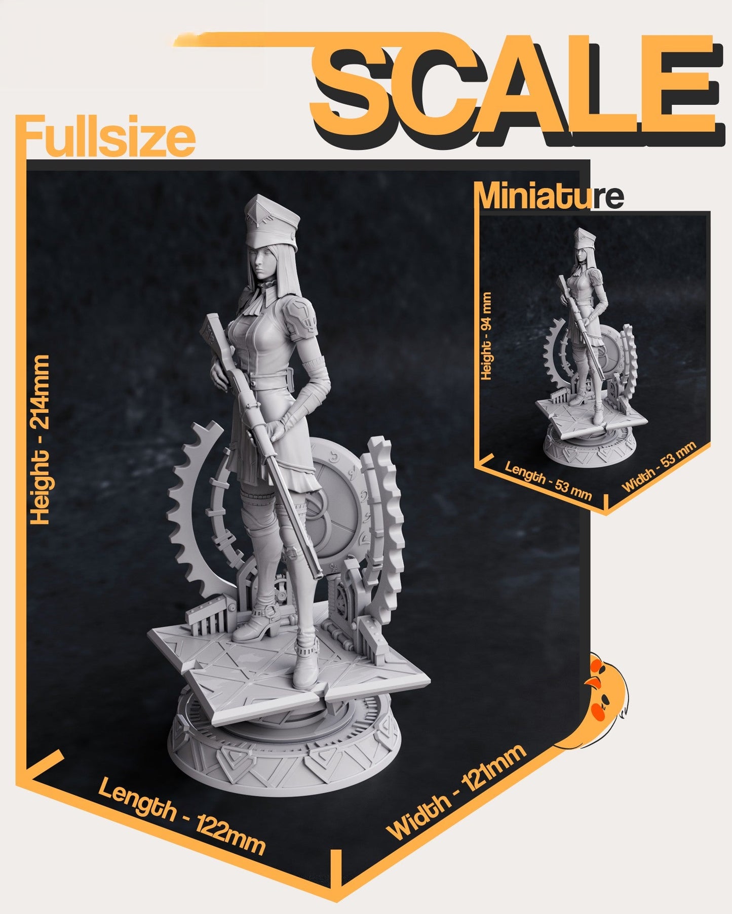 Caitlyn Arcane - League of Legends - STL 3D Print Files