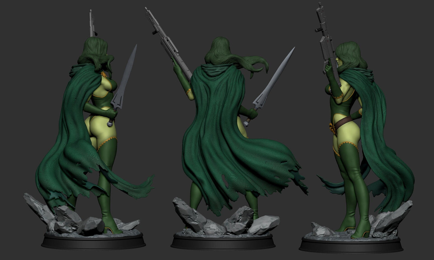 1383 Gamora - Guardians of the Galaxy - STL 3D Print Files