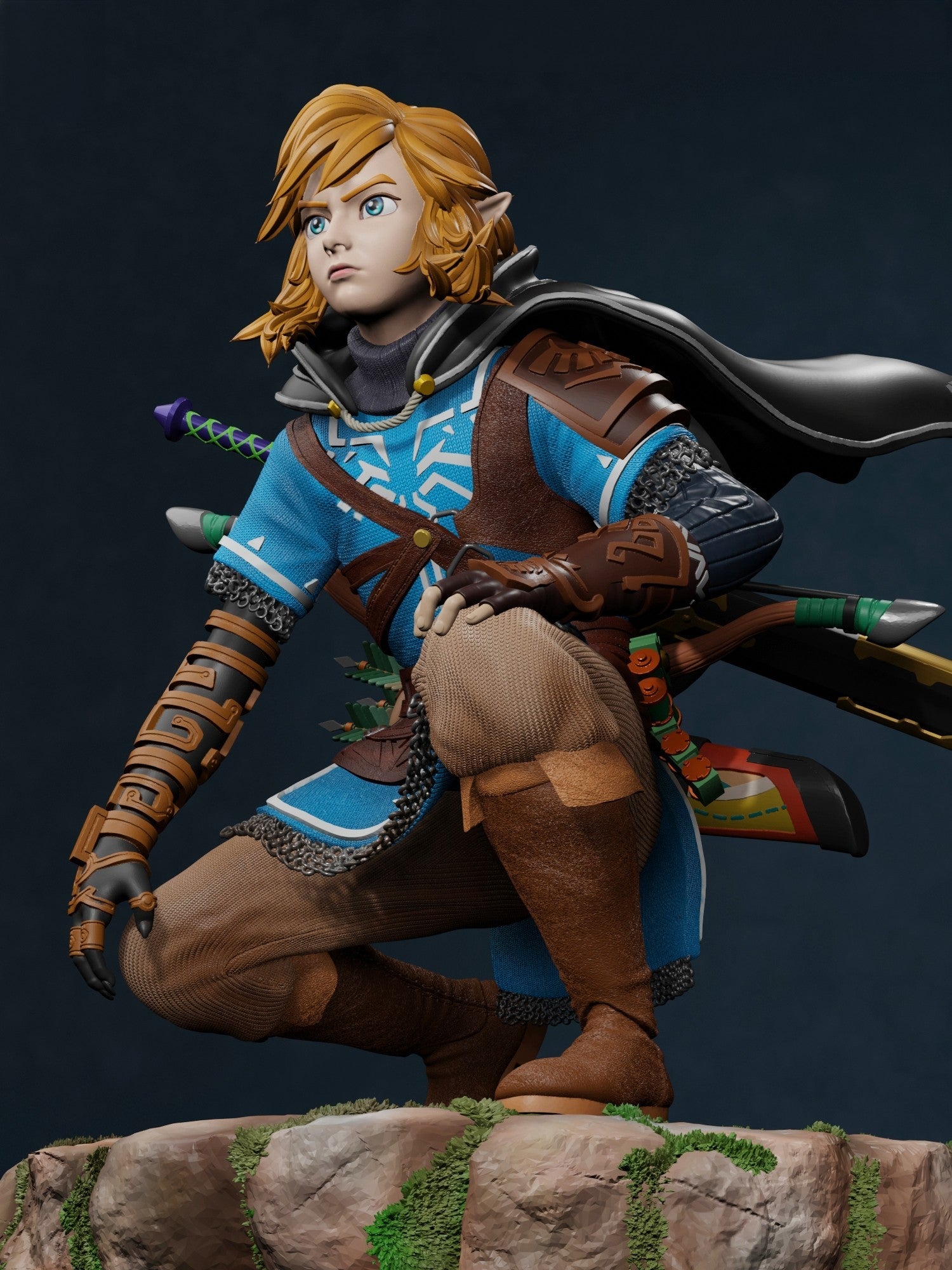 1531 Link - The Legend of Zelda - STL 3D Print Files – My Stl