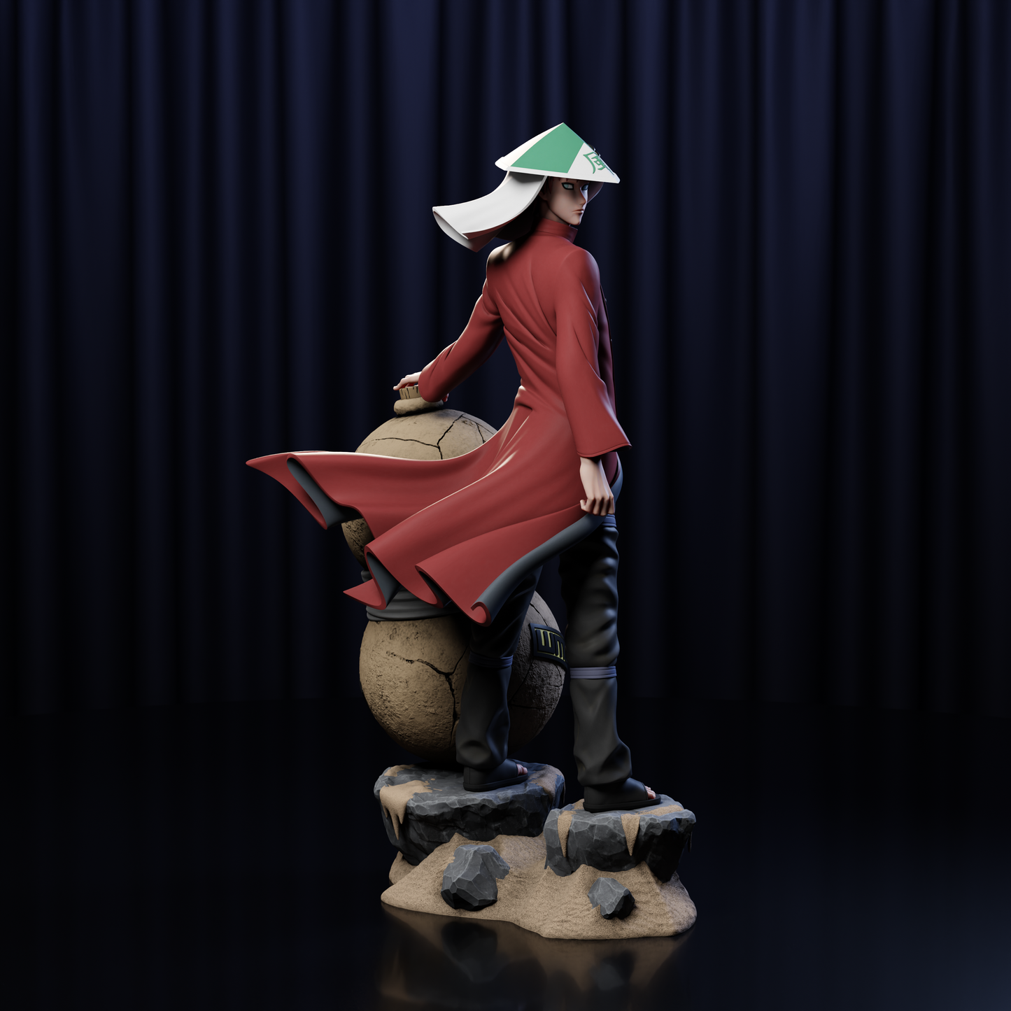 1300 GAARA - NARUTO - STL 3D Print Files