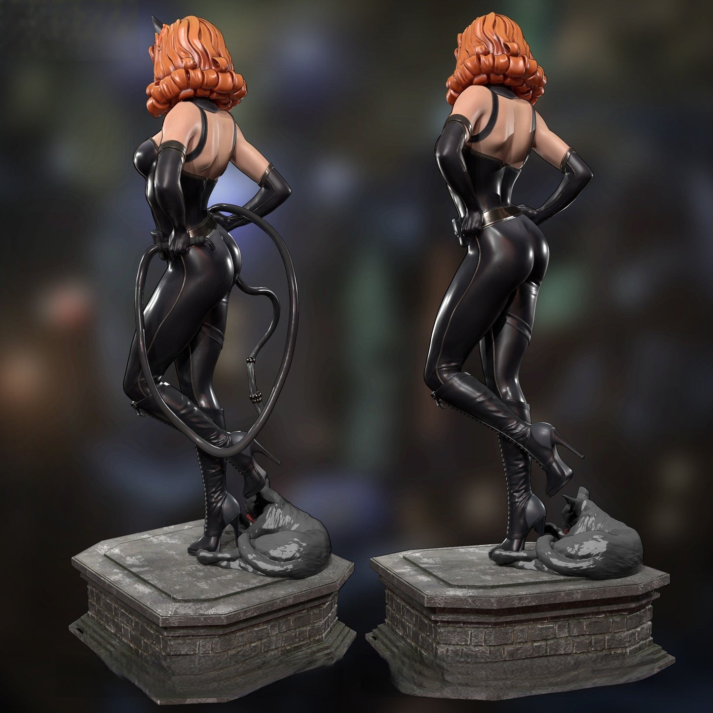 1606 Catwoman - DC Comics - STL 3D Print Files