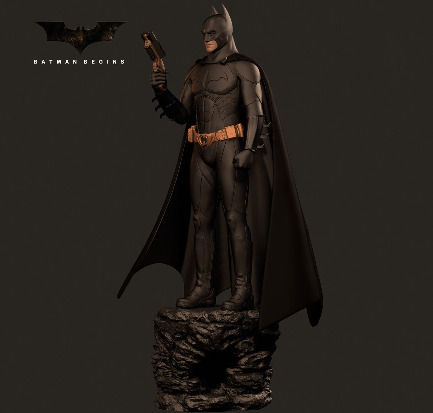 1626 BATMAN BEGINS 2005 - DC Comics - STL 3D Print Files