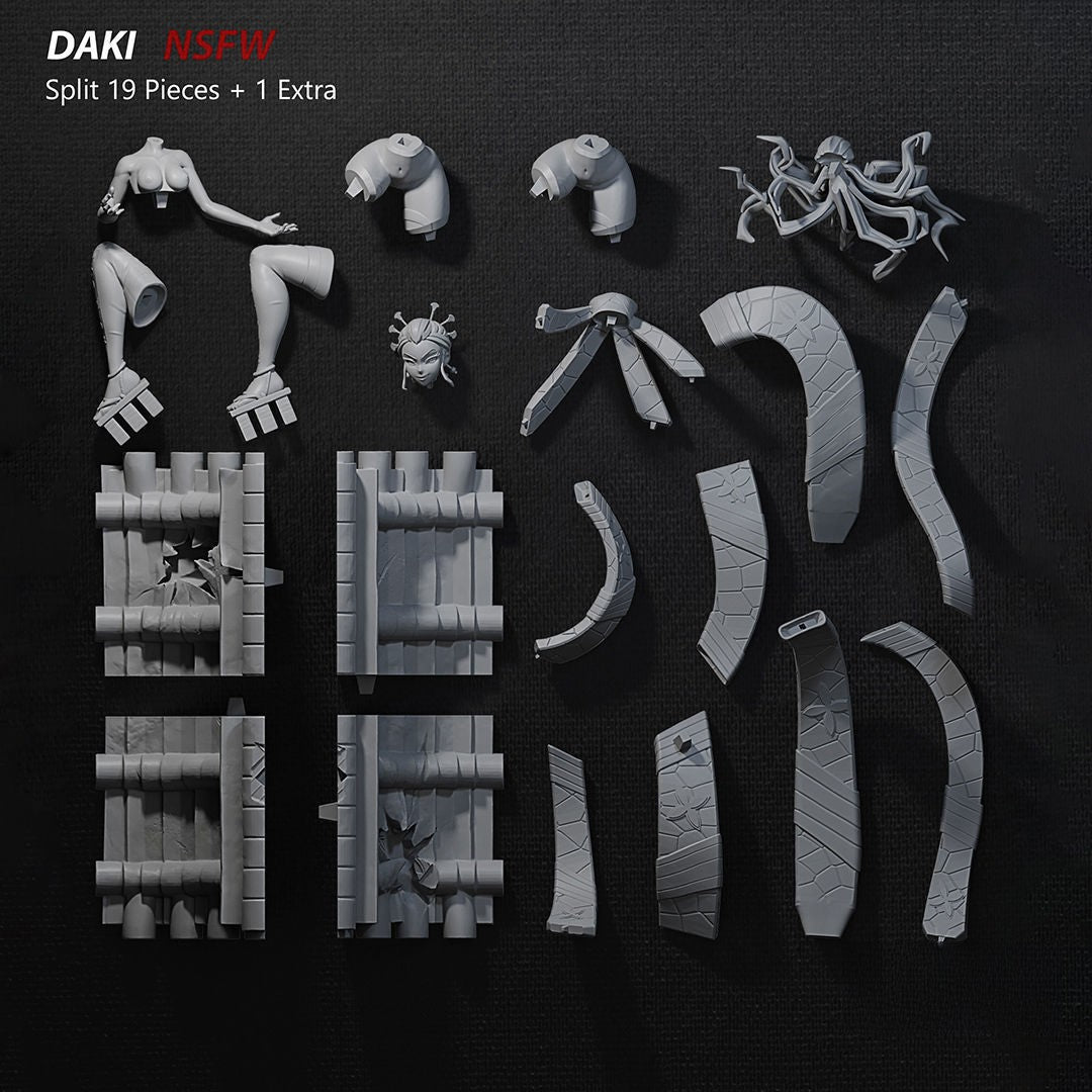 1476 Daki NSFW - Kimetsu no Yaiba - STL 3D Print Files