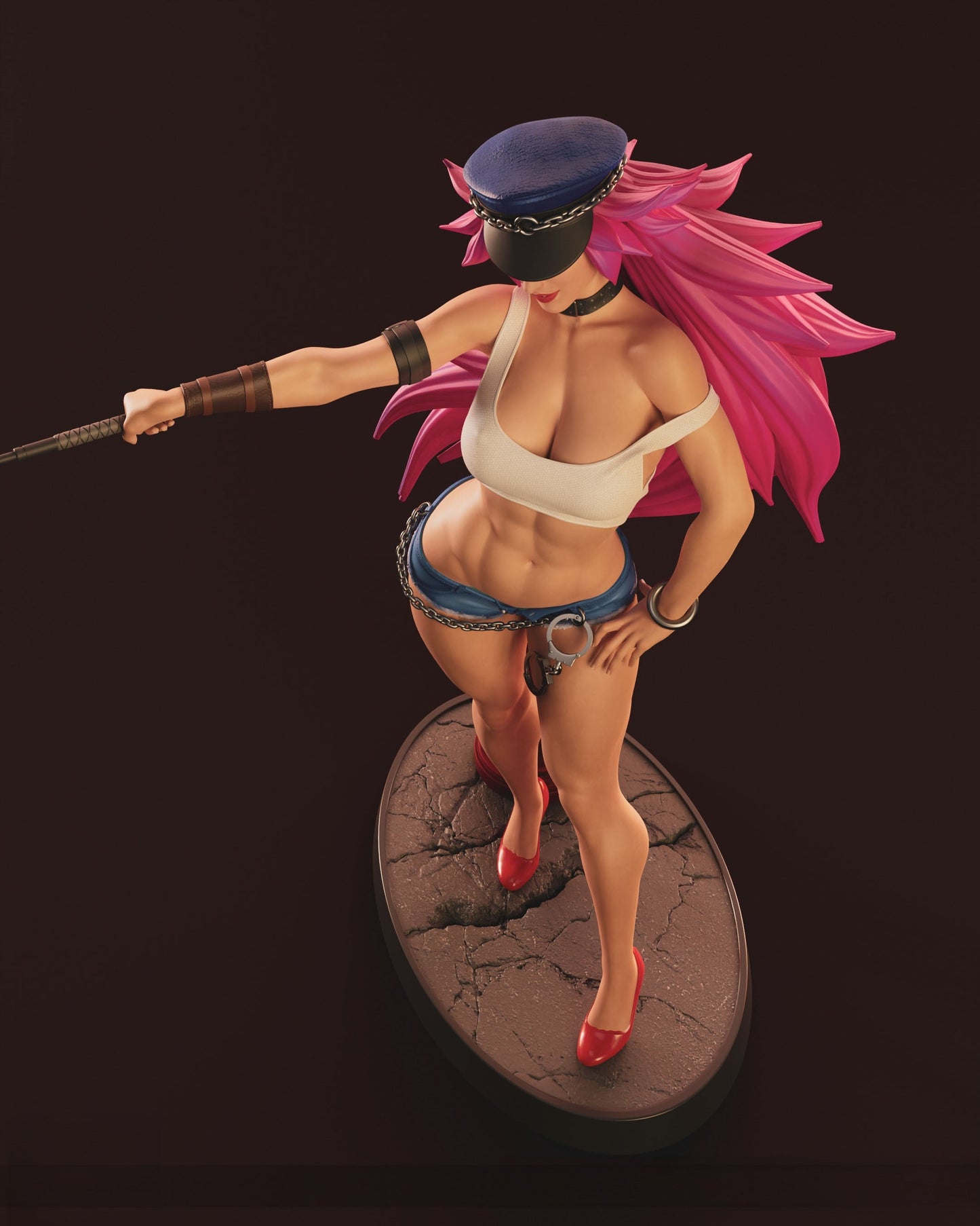 1433 Poison NSFW - Street Fighter - STL 3D Print Files