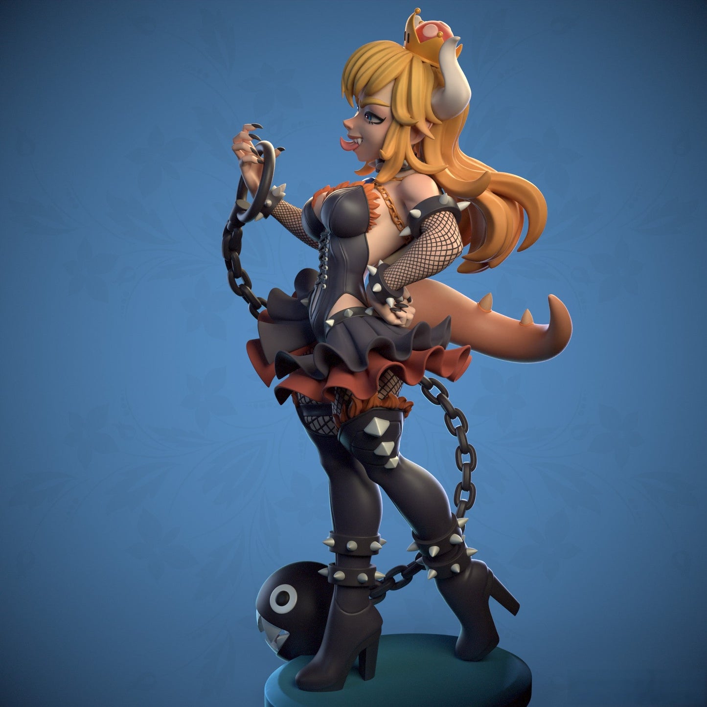 Bowsette NSFW - Super Mario - STL 3D Print Files
