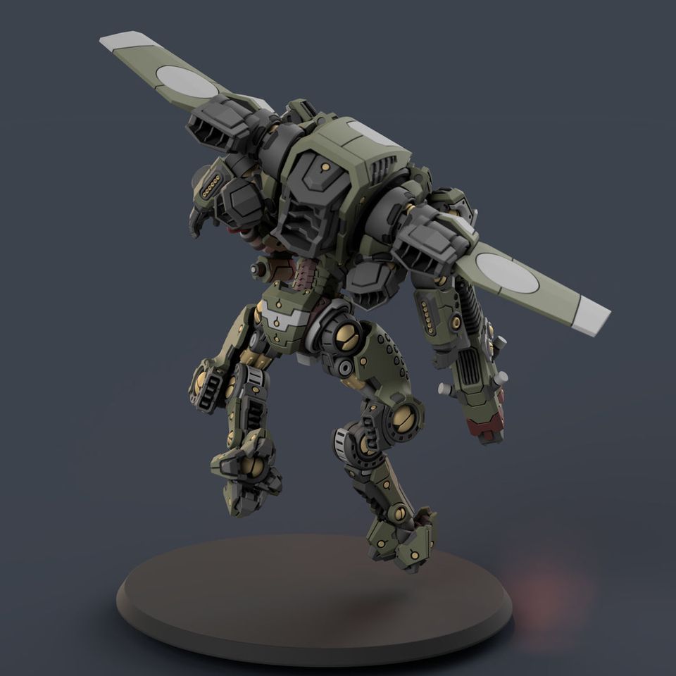 Kaluga pattern Sturgeon Hardsuit - STL 3D Print Files
