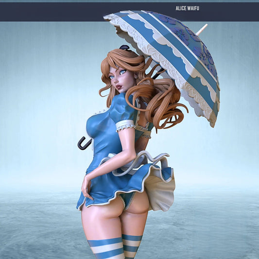 Alice Waifu NSFW - STL 3D Print Files
