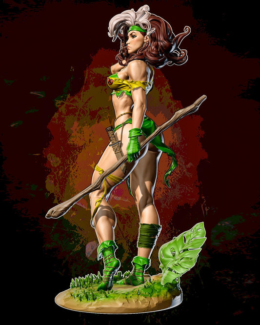 Rogue Savage Land NSFW - X-men - STL 3D Print Files
