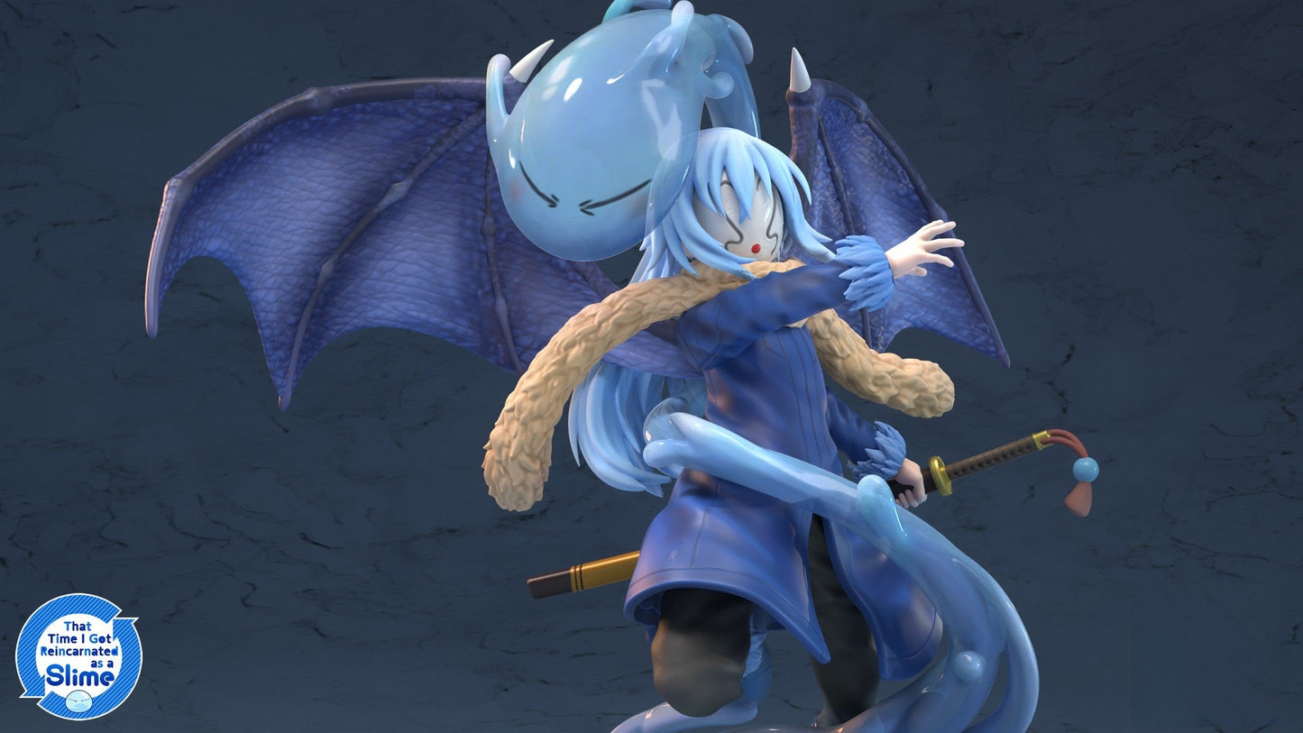 Rimuru Tempest - Tensei Shitara Slime Datta Ken - STL 3D Print Files