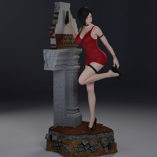 Ada Wong NSFW - Resident Evil - STL 3D Print Files