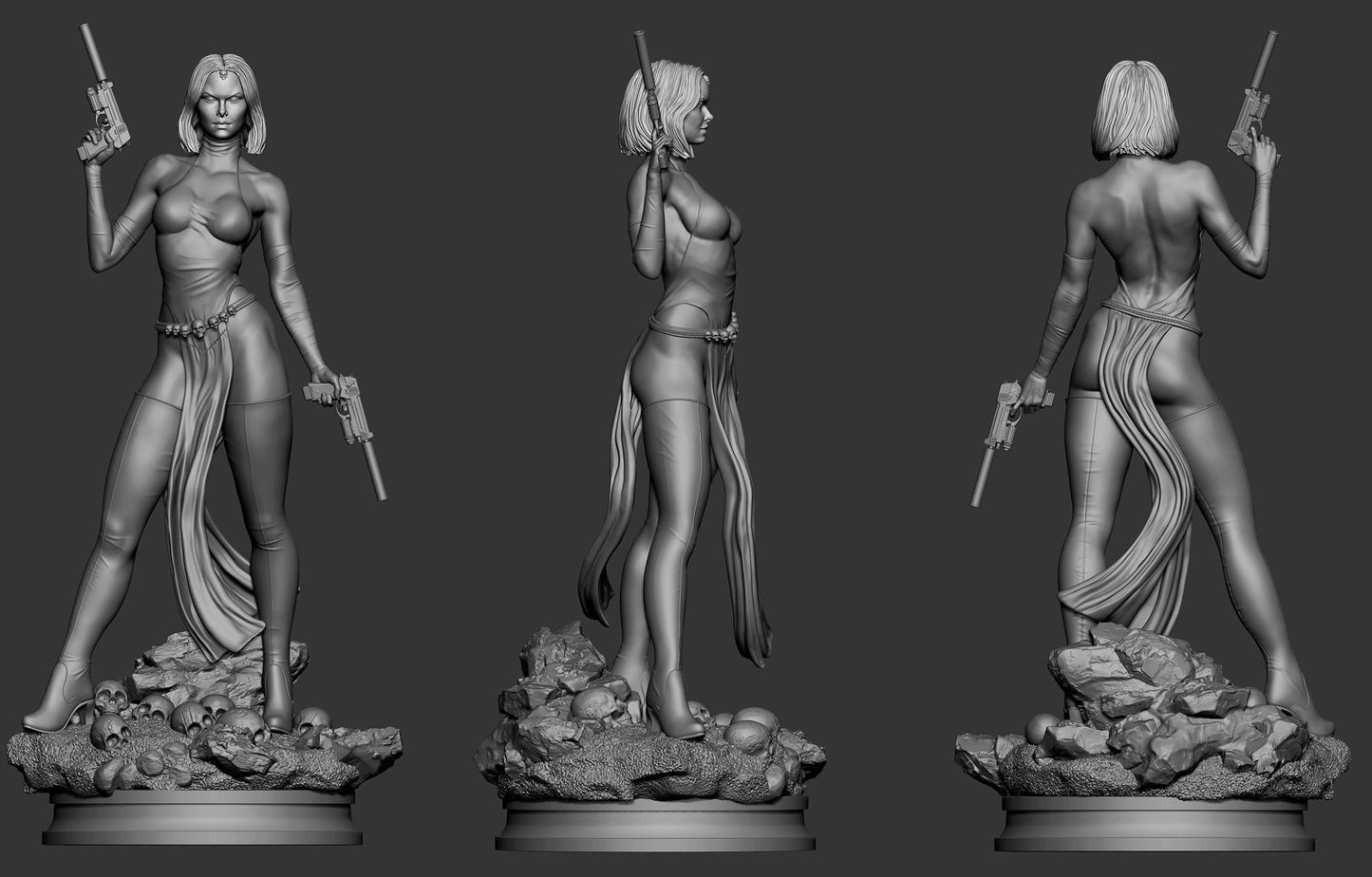 1422 Mystique - X-Men - STL 3D Print Files