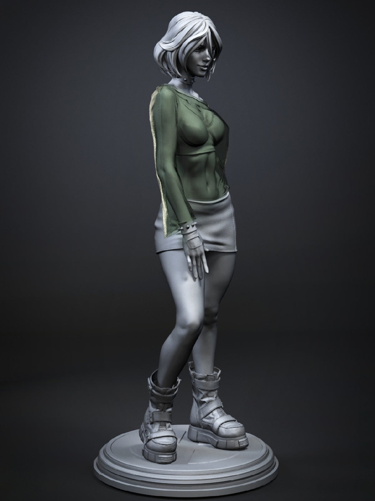 1296 Rogue - X-Men Evolution - STL 3D Print Files