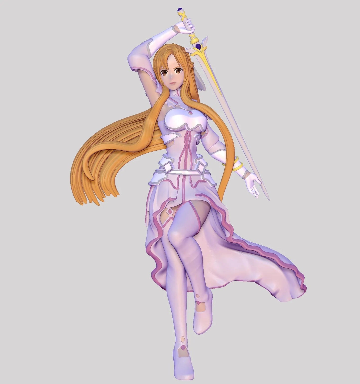 Yuuki Asuna NSFW - Sword Art Online - STL 3D Print Files