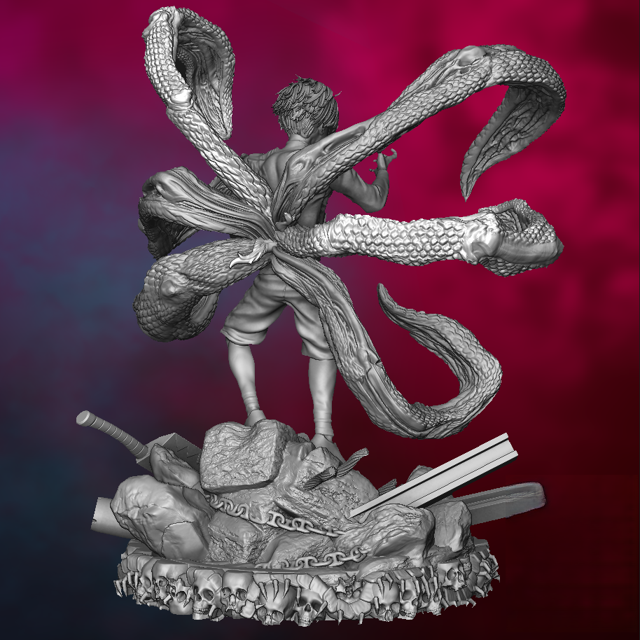 Ken Kaneki - Tokyo Ghoul - STL 3D Print Files