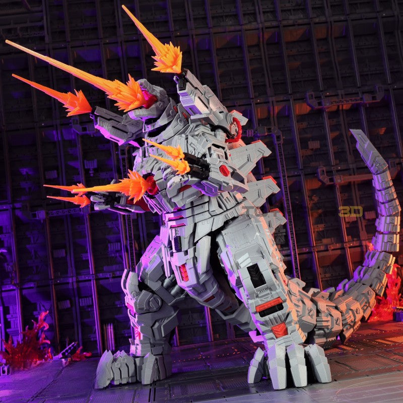 Atomic Dragon V.1.2 - Mecha Godzilla - STL 3D Print Files