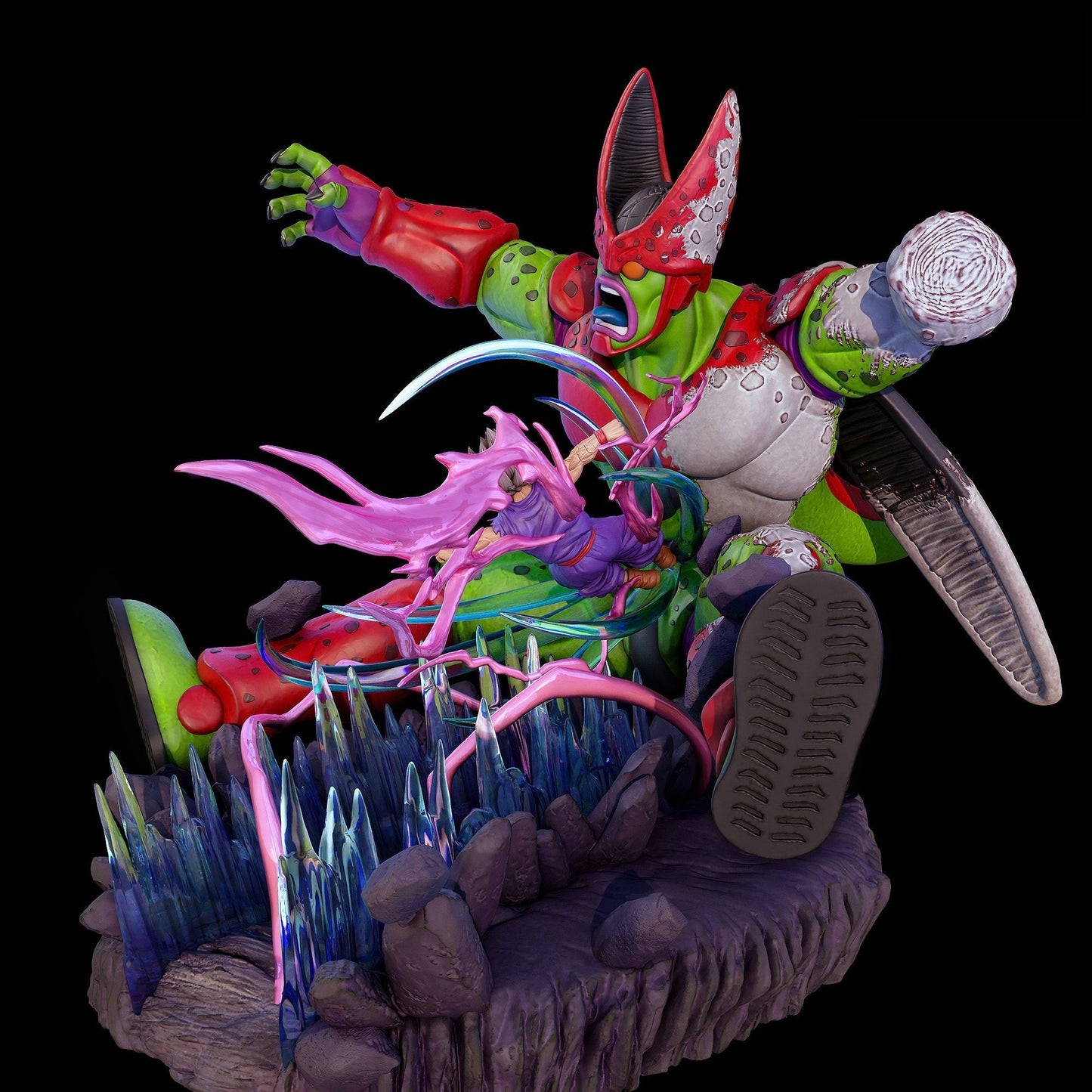 Cell Max vs Gohan - Dragon Ball - STL 3D Print Files