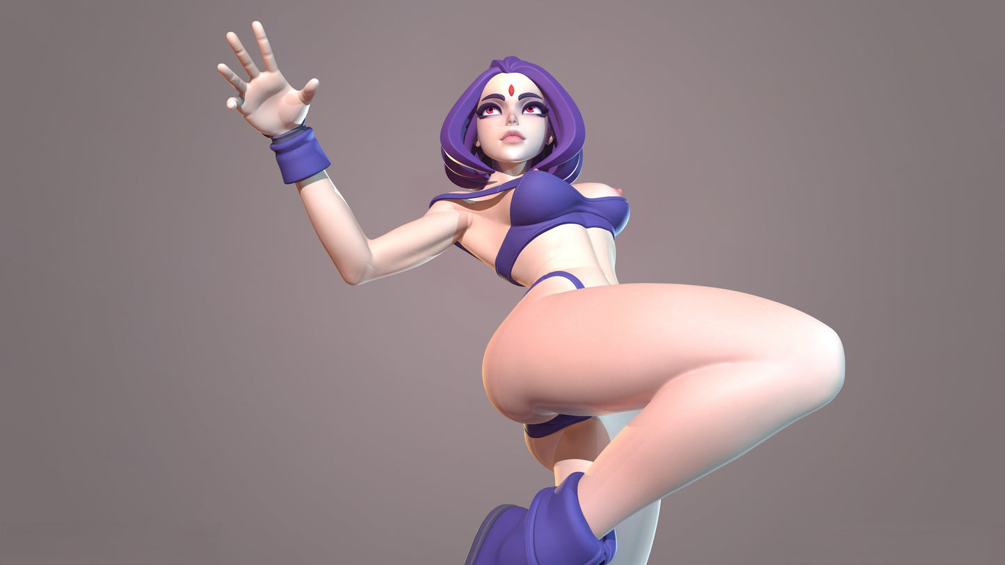 1506 Raven NSFW - DC Comics - STL 3D Print Files
