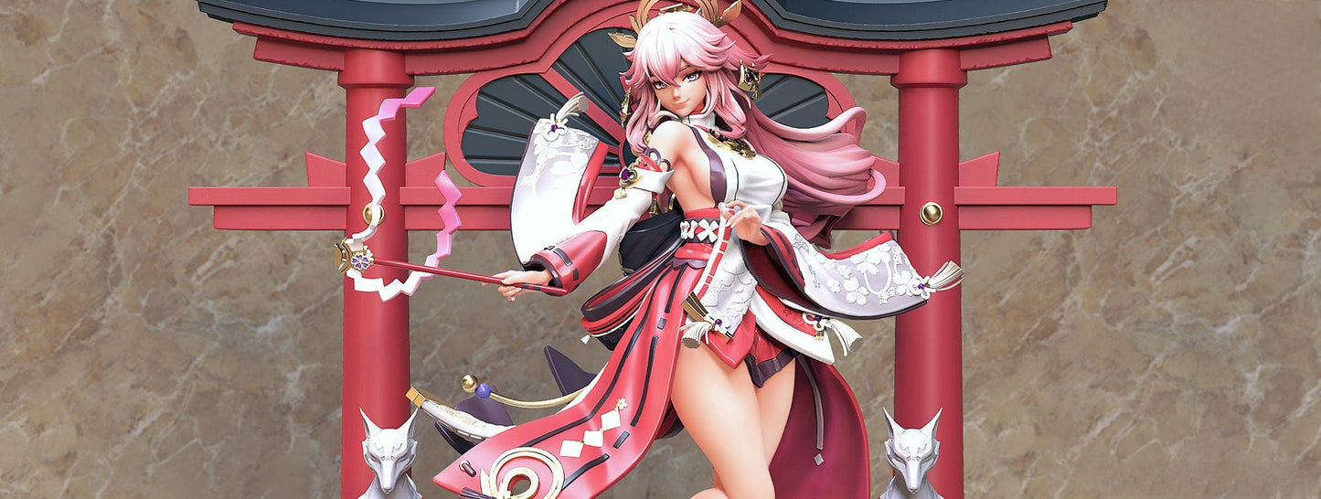 Yae Miko - Genshin Impact - STL 3D Print Files