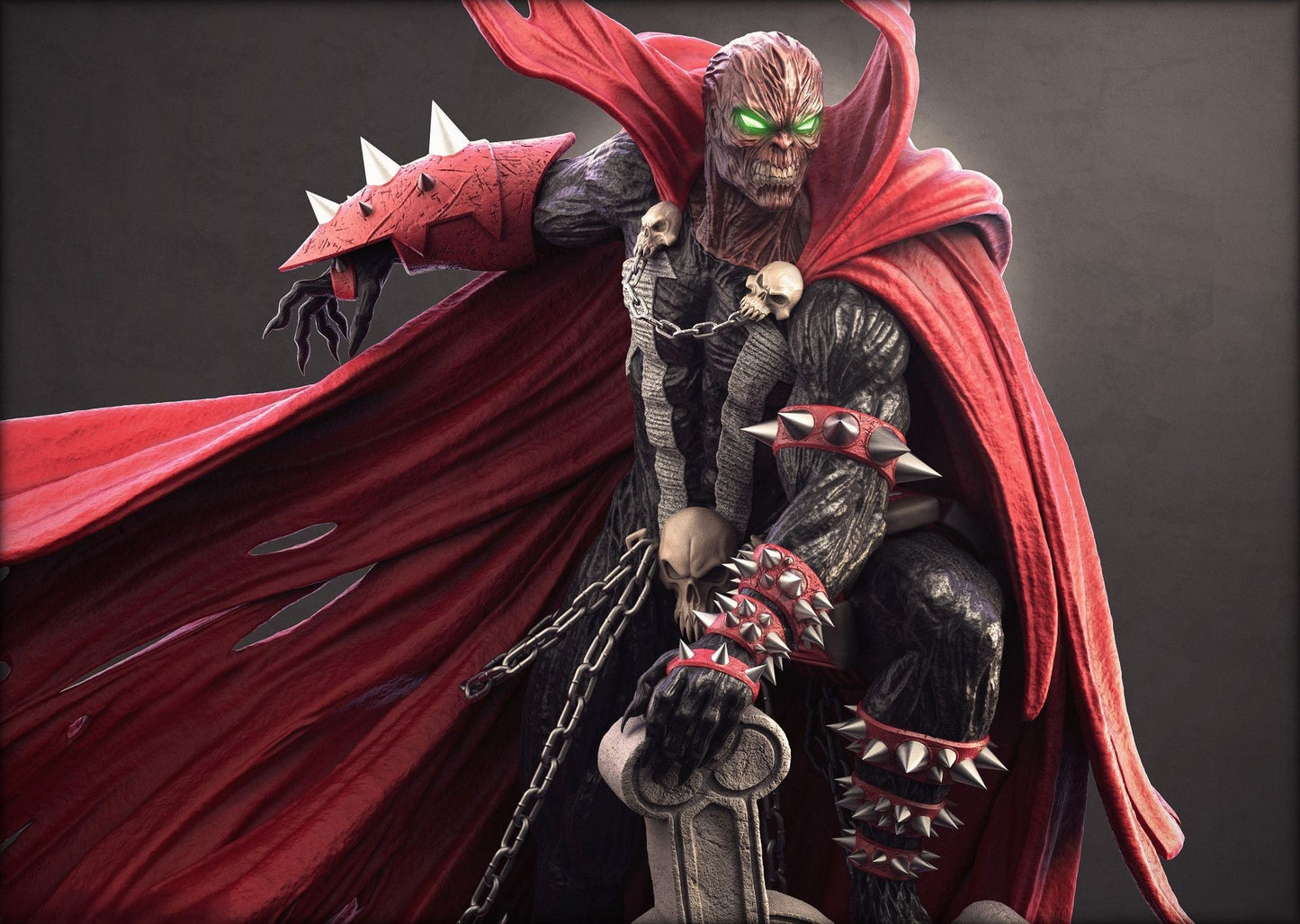 Spawn - Al Simmons - STL 3D Print Files