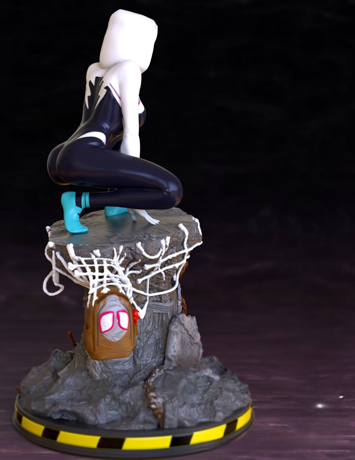 1330 Spider Gwen NSFW - STL 3D Print Files