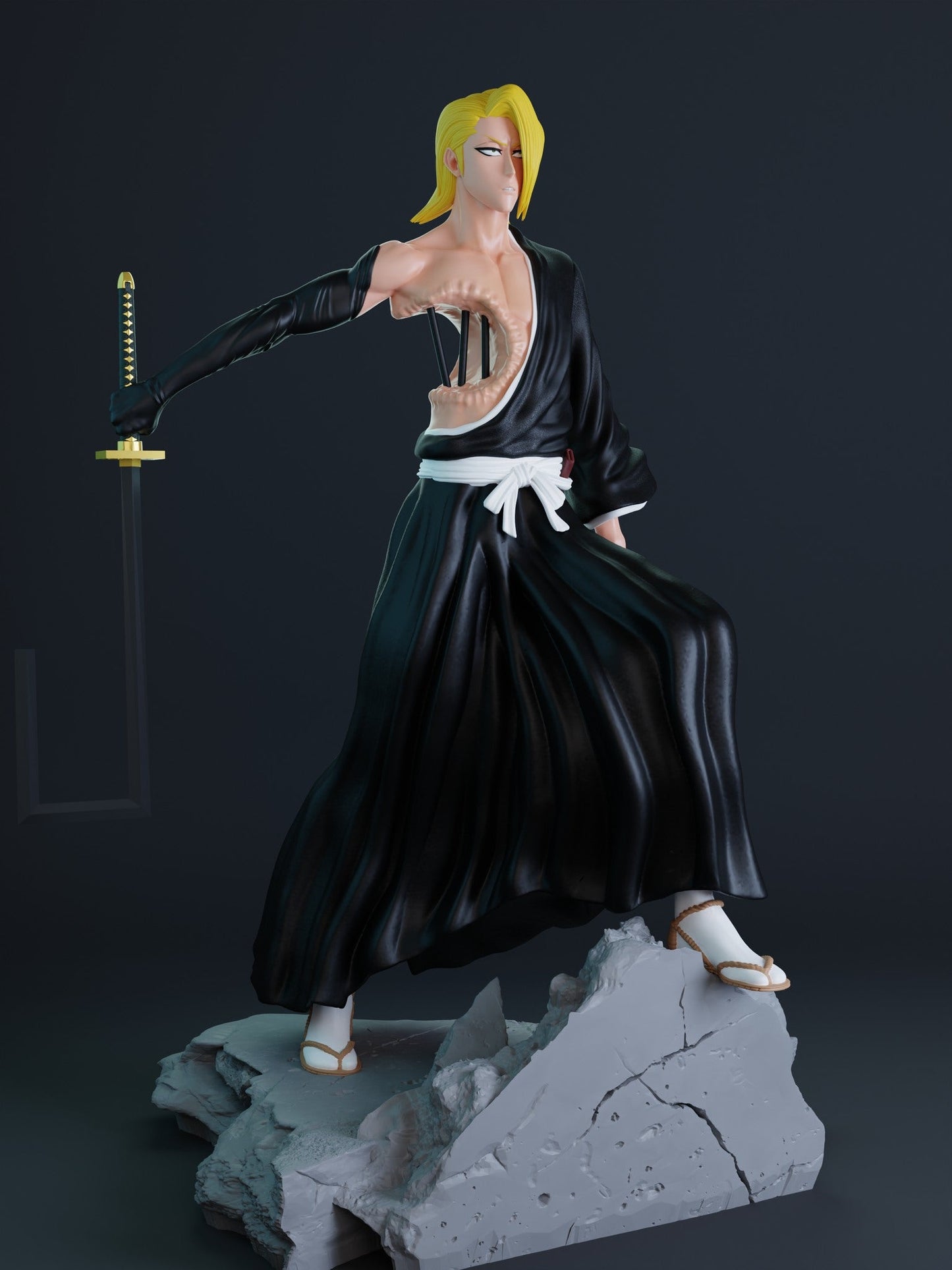 Izuru Kira - Bleach - STL 3D Print Files