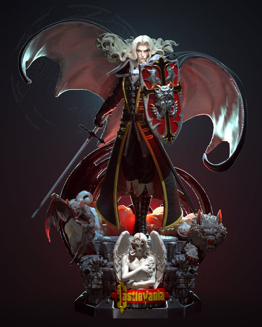 1280 Alucard - Castlevania - STL 3D Print Files