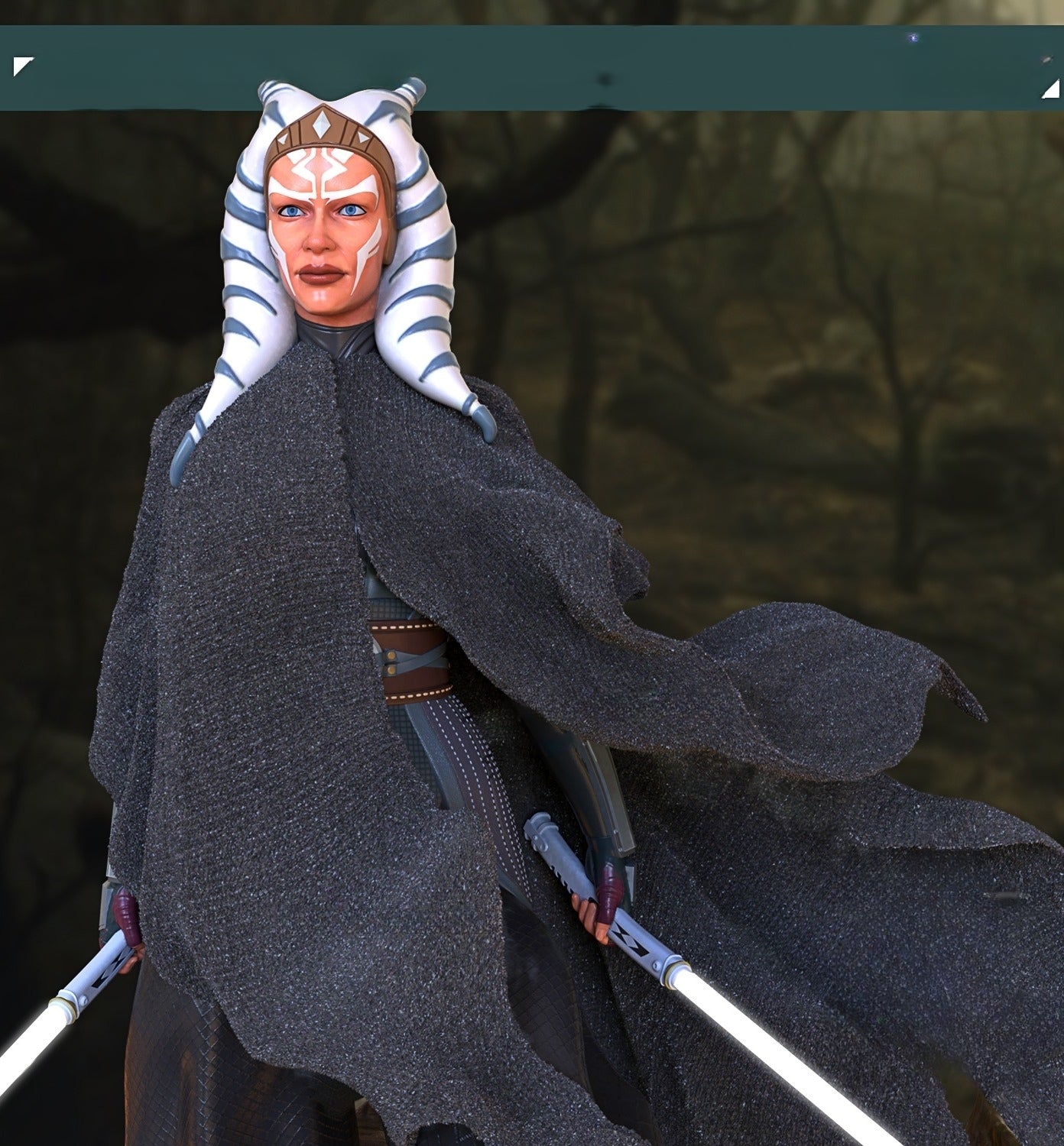 Ahsoka NSFW and Baby Yoda Diorama - Star Wars -The Clone Wars - STL 3D Print Files