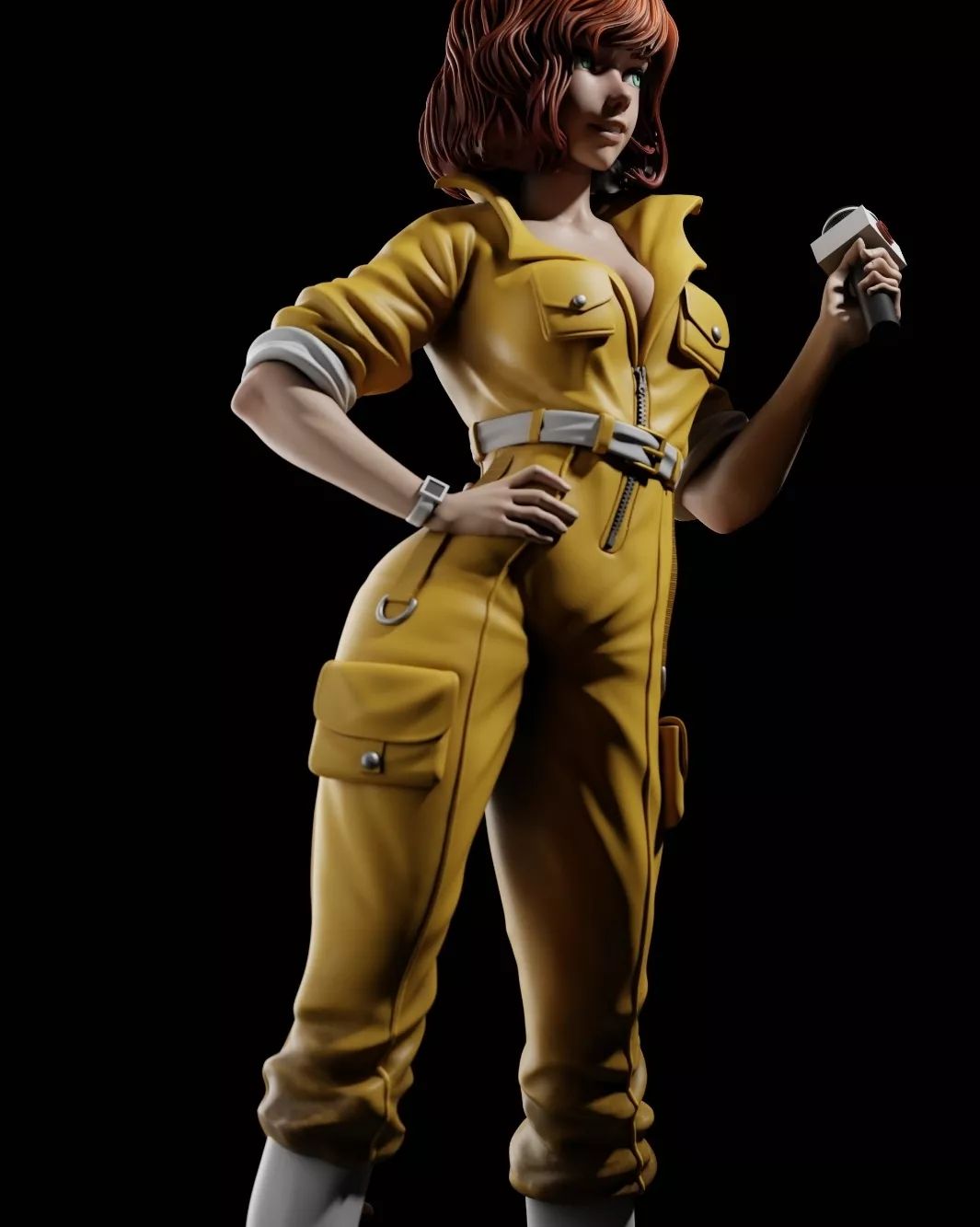 April O'Neil - Teenage Mutant Ninja Turtles - STL 3D Print Files