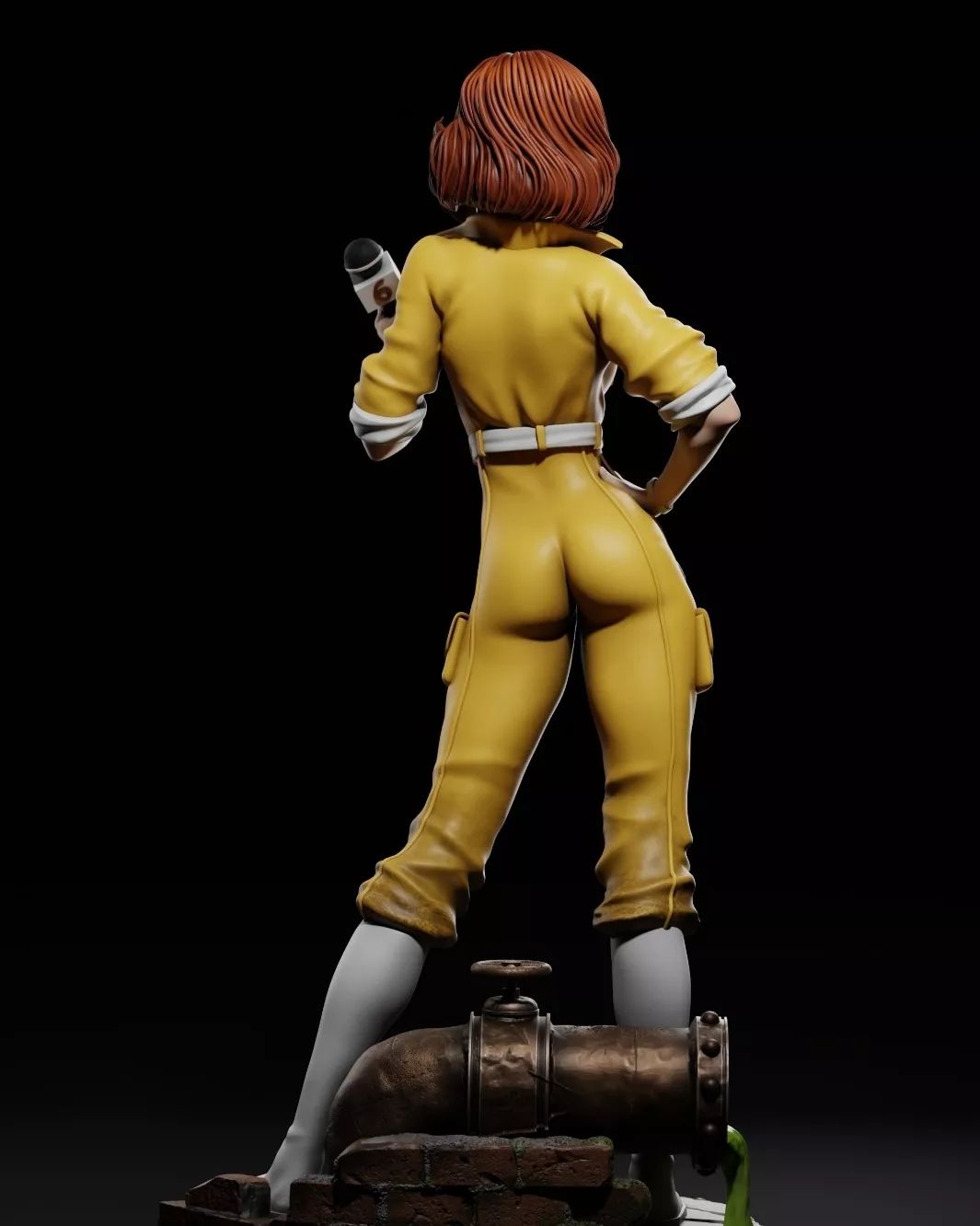April O'Neil - Teenage Mutant Ninja Turtles - STL 3D Print Files