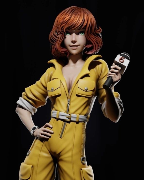 April O'Neil - Teenage Mutant Ninja Turtles - STL 3D Print Files
