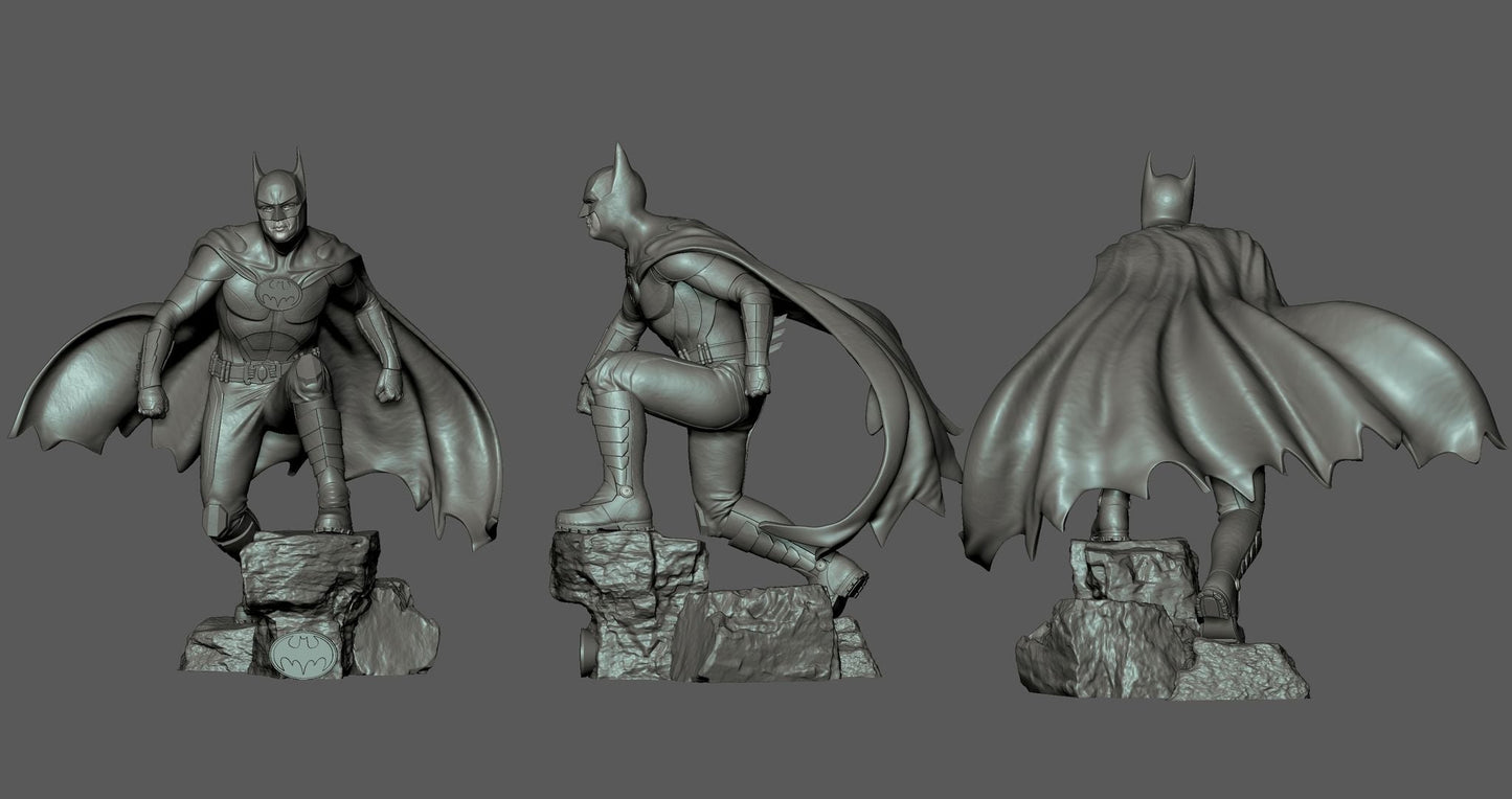 1445 Batman - Michael Keaton - STL 3D Print Files
