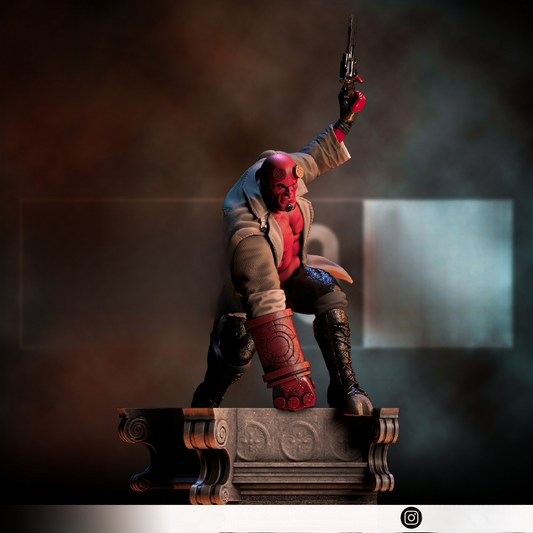 1333 Hellboy - STL 3D Print Files