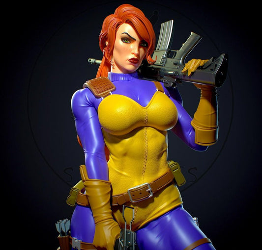 Scarlett NSFW - G.I. Joe - STL 3D Print Files
