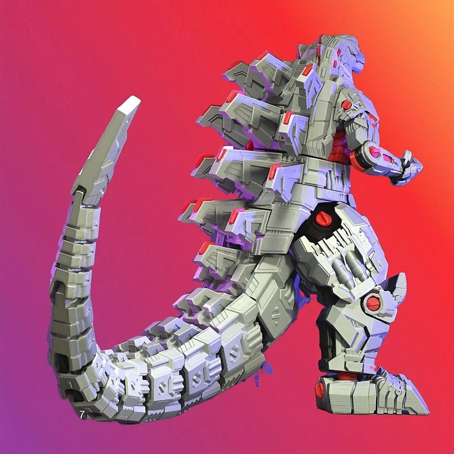 Atomic Dragon - Mecha Godzilla - STL 3D Print Files
